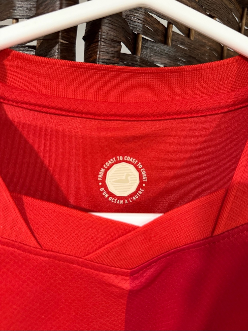 Canada Red Home Soccer 2026 Jersey - Picture 3 of 3